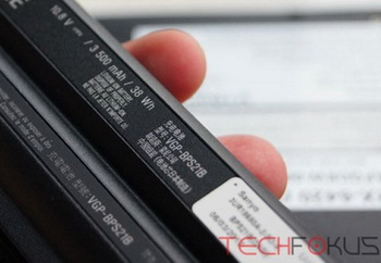 Sony VAIO E SVE1111M1EW, battery